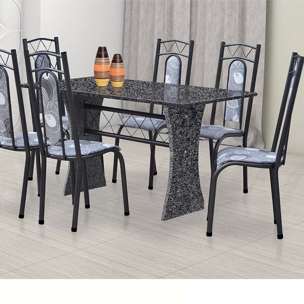 MESA MÁRMORE COM PÉ  DE GRANITO-IMPERIAL